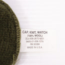 【中古即納】[MIL] ノーブランド ウールニットキャップ OD(オリーブドラブ)(20150223)