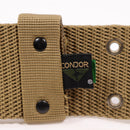 【中古即納】[MIL] CONDOR(コンドル) ピストルベルト CB(コヨーテブラウン)(PB-498)(20150223)