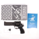 【中古即納】[MIL] マルシン工業 ガスリボルバー 6mmBB 新型パッキン Xカートリッジ マテバ 6インチ ブラックHW(ヘビーウェイト) プラグリップ仕様 (18歳以上専用)(20251123)