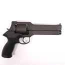 【中古即納】[MIL] マルシン工業 ガスリボルバー 6mmBB 新型パッキン Xカートリッジ マテバ 6インチ ブラックHW(ヘビーウェイト) プラグリップ仕様 (18歳以上専用)(20251123)