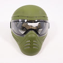 【中古即納】[MIL] SAVE PHACE(セーブフェイス) Phantom Dis フェイスマスク クリアレンズ OD(オリーブドラブ)(20150223)