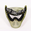 【中古即納】[MIL] SAVE PHACE(セーブフェイス) Phantom Dis フェイスマスク クリアレンズ OD(オリーブドラブ)(20150223)