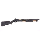 【中古即納】[MIL] ノーブランド スポンジ弾エアコッキングガン M870 タイプ M-Style ブラック/ゴールド (ジャンク品) (18歳以上専用)(20150223)