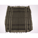 【中古即納】[MIL] ノーブランド シュマグ アフガンストール グリーン/ブラック(100×100cm)(20150223)