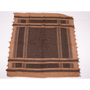 【中古即納】[MIL] ノーブランド シュマグ アフガンストール ブラウン/ブラック(100×100cm)(20150223)