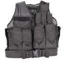 【中古即納】[MIL] ノーブランド V1タイプ メッシュ タクティカルベスト BK(ブラック/黒)(20150223)