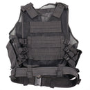 【中古即納】[MIL] ノーブランド V1タイプ メッシュ タクティカルベスト BK(ブラック/黒)(20150223)