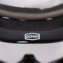 【中古即納】[MIL] GOHAN(ゴハン) アウトドアゴーグル グレーレンズ BK(ブラック/黒)(