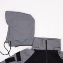 【中古即納】[MIL] HANWILD(ハンワイルド) コンバットシャツ&パンツセット サイズL GY/BK(グレー/ブラック)(20150223)