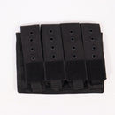 【中古即納】[MIL] ノーブランド SMG クアドラプルマガジンポーチ BK(ブラック/黒)(20150223)