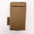 【中古即納】[MIL] WARRIOR ASSAULT SYSTEMS(ウォーリアーアサルトシステムズ) 5.56mm シングル エラスティックマグポーチ BK(ブラック/黒)(W-EO-SEMP-BLK)(20150223)