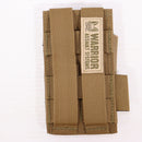 【中古即納】[MIL] WARRIOR ASSAULT SYSTEMS(ウォーリアーアサルトシステムズ) 5.56mm シングル エラスティックマグポーチ BK(ブラック/黒)(W-EO-SEMP-BLK)(20150223)