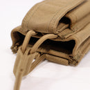 【中古即納】[MIL] WARRIOR ASSAULT SYSTEMS(ウォーリアーアサルトシステムズ) 5.56mm/9mm シングル マグポーチ CT(コヨーテタン)(W-EO-SMOP-SP-CT)(20150223)