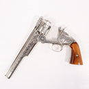 【中古即納】[MIL] Franklin Mint(フランクリンミント) 観賞用モデルガン ワイアット・アープモデル S&W(スミスアンドウェッソン) 44リボルバー (ジャンク品) (18歳以上専用)(20150223)