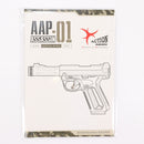 【中古即納】[MIL] ActionArmy(アクションアーミー) ガスブローバック AAP-01 ASSASSIN(アサシン) BK(ブラック/黒)(AA-001) (カスタム品) (18歳以上専用)(20150223)