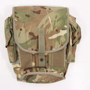 【中古即納】[MIL] イギリス軍実物 GSRレスピレーター用 ガスマスクバッグ MTP迷彩(20150223)