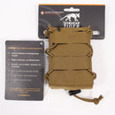 【中古即納】[MIL] TASMANIAN TIGER(タスマニアンタイガー) マルチキャリバー オープントップ ダブル マガジンポーチ MCL CB(7102.346)(20150223)