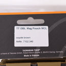【中古即納】[MIL] TASMANIAN TIGER(タスマニアンタイガー) マルチキャリバー オープントップ ダブル マガジンポーチ MCL CB(7102.346)(20150223)