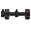 【中古即納】[MIL] HWZ GEISSELEタイプ SUPER PRECISION 25mm/30mm径用 スコープマウント ミドルライズ BK(ブラック/黒)(20150223)