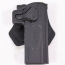 【中古即納】[MIL] AMOMAX(アモマックス) リリースボタン・ホルスター for Hi-Cap 4.3/5.1/ゴールドマッチ (右) BK(ブラック/黒) ver.2025(AM-HCP)(20250715)