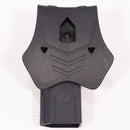 【中古即納】[MIL] AMOMAX(アモマックス) リリースボタン・ホルスター for Hi-Cap 4.3/5.1/ゴールドマッチ (右) BK(ブラック/黒) ver.2025(AM-HCP)(20250715)