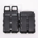 【中古即納】[MIL] ノーブランド ITWタイプ M4 ファストマグポーチ 2個セット BK(ブラック/黒)(20150223)