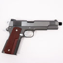 【中古即納】[MIL] WA ウエスタンアームズ ガスブローバック コルトガバメント スネークマッチ デルタVer. ウッドグリップ HW(ヘビーウェイト) (18歳以上専用)(20150223)