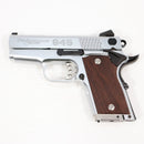 【中古即納】[MIL] KSC ガスブローバック M945 コンパクト ステンレスシルバーモデル ABS (18歳以上専用)(20150223)