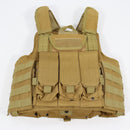 【中古即納】[MIL] ノーブランド タクティカルベスト DE(ダークアース)(20150223)