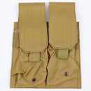 【中古即納】[MIL] ノーブランド M4/M16 ダブルマガジンポーチ DE(ダークアース)(20150223)