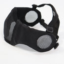 【中古即納】[MIL] ONETIGRIS(ワンティグリス) ハーフメッシュマスク イヤーガード付 BK(ブラック/黒)(20150223)