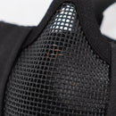 【中古即納】[MIL] ONETIGRIS(ワンティグリス) ハーフメッシュマスク イヤーガード付 BK(ブラック/黒)(20150223)