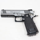 【中古即納】[MIL] 東京マルイ ガスブローバック ハイキャパカスタム デュアル・ステンレス (18歳以上専用)(20071231)