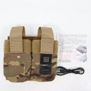 【中古即納】[MIL] イーグル模型(イーグルフォース) マガジンウォーマーポーチBAG MC(マルチカム) M4MAG2本収納可(5361WA3-M4-MC)(20221101)