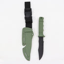 【中古即納】[MIL] ノーブランド M37Kタイプ ゴム製 ダミーナイフ OD(オリーブドラブ)(20150223)