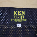 【中古即納】[MIL] KEN craft(ケンクラフト) フィッシングベスト サイズS(20150223)