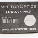 【中古即納】[MIL] VECTOR OPTICS(ベクターオプティクス) GRIMLOCK(グリムロック) 1-6×24 GENII ライフルスコープ(SCOC-13II)(20150223)