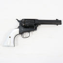 【中古即納】[MIL] マルシン工業 ガスリボルバー コルト SAA.45 1st Gen.Late シビリアン マットブラックABS パールプラグリップ仕様 (18歳以上専用)(20251031)
