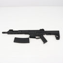 【中古即納】[MIL] ダブルイーグル 電動アサルトライフル AR-15 Aeroknox×Ascend Armory Custom AEG BK(ブラック/黒)(des-916-bk) (18歳以上専用)(20210902)