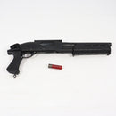 【中古即納】[MIL] CYMA(シーマ) エアーショットガン M870 TAC-14 Tac. スポーツライン BK(ブラック/黒) Remington刻印(CM357BK) (カスタム品) (18歳以上専用)(20150223)