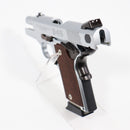 【中古即納】[MIL] KSC ガスブローバック M945 コンパクト ステンレスシルバーモデル ABS (18歳以上専用)(20150223)
