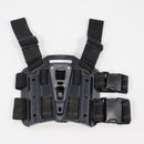 【中古即納】[MIL] ノーブランド BLACKHAWK!タイプ レッグプラットフォーム BK(ブラック/黒)(20150223)
