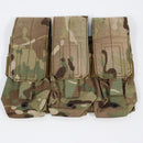 【中古即納】[MIL] PANTAC(パンタック) M4/M16 トリプルマガジンポーチ MC(マルチカム)(20150223)