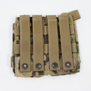 【中古即納】[MIL] FLYYE M4/M16 オープントップ ダブルマガジンポーチ MC(マルチカム)(20150223)