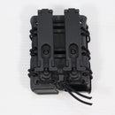 【中古即納】[MIL] FMA G-CODEタイプ Scorpion 5.56mm ライフルマグキャリアー MOLLEタイプ BK(ブラック/黒)(20150223)