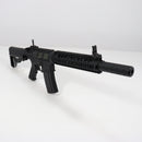 【中古即納】[MIL] S&T 電動アサルトライフル M4 CQB FF RAS 9インチ チャレンジャーライン G3電動ガン BK(ブラック/黒)(STAEG396CBC) (18歳以上専用)(20150223)