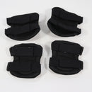 【中古即納】[MIL] Wenly(ウェンリー) アクションプロテクター エルボー&ニーパッドセット BK(ブラック/黒)(20150223)