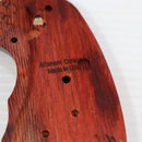 【中古即納】[MIL] Altamont(アルタモント) コルトパイソン用 オーバーサイズ 木製グリップ フィンガーグルーブ チェッカー COLTメダリオン レッド(20150223)