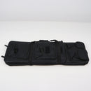 【中古即納】[MIL] ノーブランド ダブルガンケース BK(ブラック/黒) (85×28cm/60×27cm)(20150223)