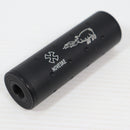 【中古即納】[MIL] ノーブランド φ35×108mm サイレンサー NOVESKE刻印(20150223)